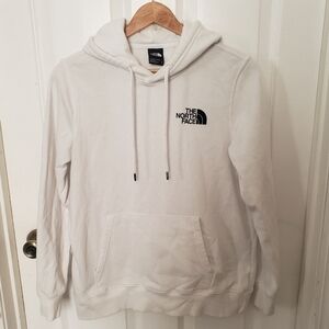 The North Face Women’s Box NSE Hoodie M White Pink Purple Camo Sweatshirt